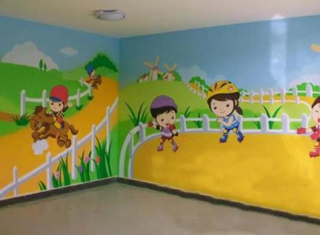 德阳幼儿园墙体彩绘制作流程及注意事项