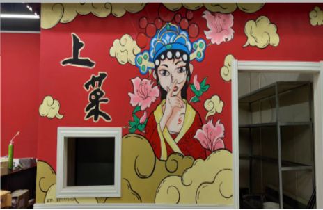 德阳墙体彩绘的发展和应用