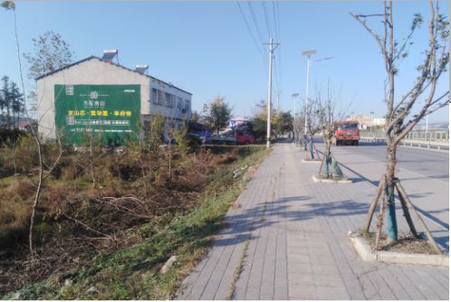 德阳书山南院墙体广告