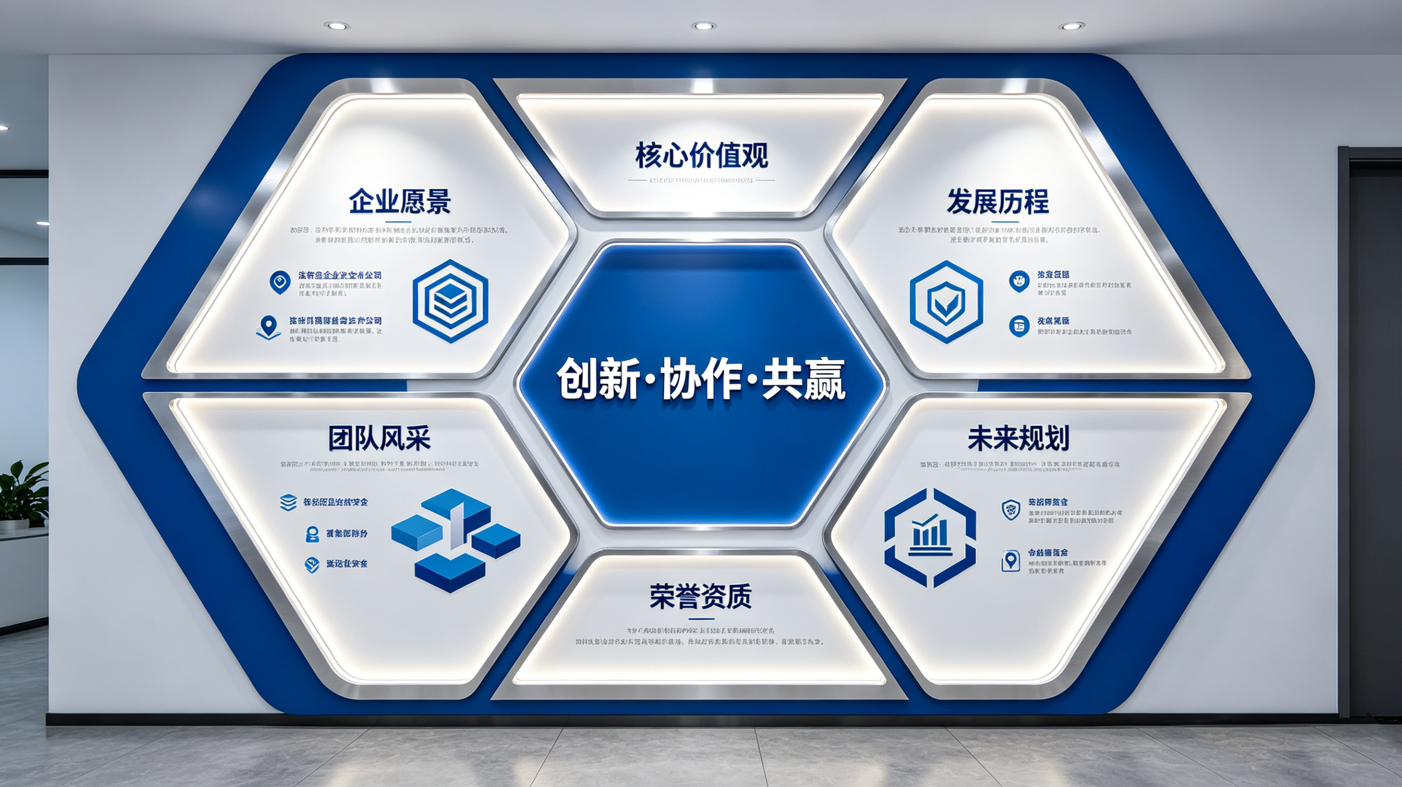 德阳企业文化墙六边形避坑指南（新手常犯5个错误）